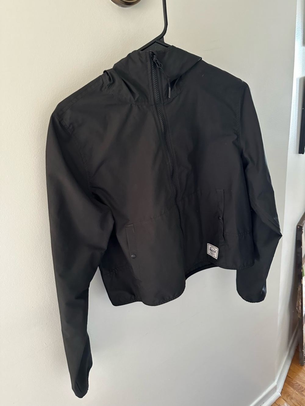 Herschel Supply Company Black Hooded Jacket